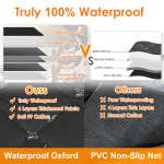 Dog Hammock Factory - High Quality Universal Waterproof Backseat Cover