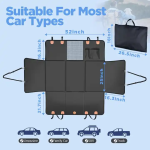 Car Seat Cover with Window Supplier - Mesh Visual Durable Scratch Waterproof