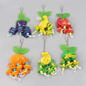 Macaroon Bird Toys Manufacturer - Factory Custom Swing Cute Chew Cage Accessories