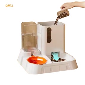 Pet Water Dispenser Factory - New Design Automatic Gravity Self Feeder Set