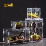 Spider Breeding Box Supplier - Acrylic Enclosure with Dropper Tongs Snail Cage
