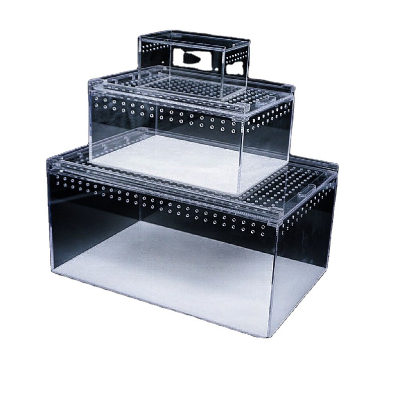 Leak-proof Pet Box Supplier - Factory Direct Sales Breathable Acrylic All-in-one