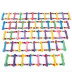 Bird Swing Supplier - New Design 7 Pack Colorful Swing Bells Cage Accessories