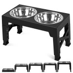 Elevated Dog Bowl Manufacturer - New Design Customizable Adjustable Heights