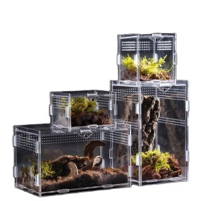 Acrylic Reptile Cage Factory - High Quality Magnetic Landscaping Assembly Type