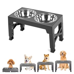 Elevated Dog Bowl Manufacturer - New Design Customizable Adjustable Heights