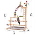 Hanging Bird Toy Factory - Hot Selling Swing Parrot Toys Flying Cute Accessories