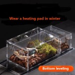 Acrylic Reptile Cage Factory - High Quality Magnetic Landscaping Assembly Type