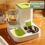 Travel Pet Feeder Supplier - Custom Automatic Water Feeder Bowl 2 in 1