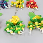 Macaroon Bird Toys Manufacturer - Factory Custom Swing Cute Chew Cage Accessories