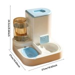 Travel Pet Feeder Supplier - Custom Automatic Water Feeder Bowl 2 in 1