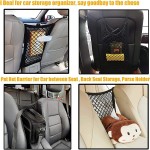 Pet Barrier with Bag Factory - Hot Selling Auto Safety Mesh Organizer Storage
