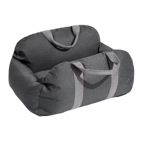 Grey Dog Car Seat Bed Supplier - Travel Carrier Comfortable Pet Bed M Size
