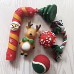 Christmas Dog Toy Factory - Squeaky Hide Seek Training Ball Gift Series