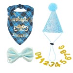 Dog Party Set Manufacturer - Birthday Triangle Scarf Hat Bowtie Banner Supplies