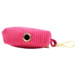 Pet Waste Bag Dispenser Factory - Eco-friendly Corduroy Feces Bag Dispenser