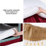 Dog House Supplier - Fashionable Christmas Cozy Snow House Warm Sponge