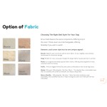 Removable Dog Bed Factory - Teddy Boucle Fabric Machine Washable Round Bed