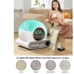 Automatic Cat Litter Box Supplier - Odor Isolation APP Control Motion Sensor