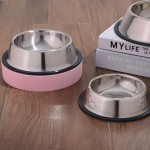 Stainless Steel Dog Bowl Manufacturer - Customizable Eco-Friendly Anti-Skid Rubber