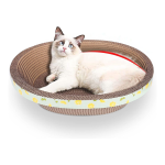 Oval Cat Scratcher Manufacturer - Lounge Cardboard Furniture Protection Pad