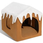 Dog House Supplier - Fashionable Christmas Cozy Snow House Warm Sponge