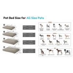 Customizable Pet Bed Manufacturer - Four-Season Orthopedic Crate Memory Foam