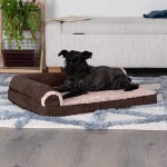 Cooling Gel Dog Bed Supplier - Extra Large Removable Bolsters Washable Cover