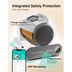 Automatic Cat Litter Box Supplier - Odor Isolation APP Control Motion Sensor