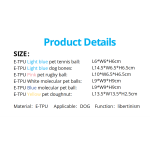 Pet Training Ball Supplier - Luxurious Eco-Friendly Tear-Resistant Grinding