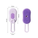 Portable Pet Brush Factory - Violet Multifunctional Silicone Spray Massage Steam