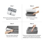 Bamboo Dog Bed Factory - Bamboo Charcoal Memory Foam Removable Washable Cover