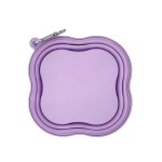 Folding Silicone Bowl Factory - Four-leaf Shaped Outdoor Dog Portable Feeder