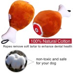 Pet Toy Set Factory - Interactive Turkey Legs Chew Toy Thanksgiving Party