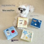 Plush Dog Toy Supplier - New Eco-Friendly Hide-and-Seek Sniff Book Chew Toy