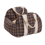 Brown Dog Car Seat Bed Factory - Print Pattern Travel Carrier Comfortable Bed