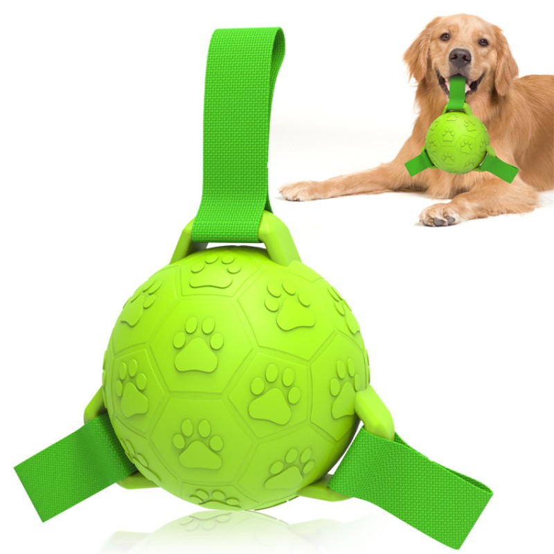 Outdoor Dog Ball Factory - Luxury Durable Rubber Football Soccer Inflated