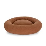 Puffy Dog Bed Factory - Washable Cozy Soft Fluffy Round Donut Pet Bed
