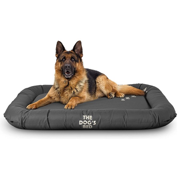 Waterproof Dog Bed Supplier - Durable Grey Oxford Washable Reversible Cover