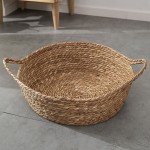 Natural Rattan Cat Bed Factory - Handmade Cooling Lovely Cradle Removable Cushion