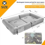 Pet Sofa Cushion Manufacturer - Luxurious Detachable Bone-Supported Sponge Pillow