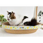 Oval Cat Scratcher Manufacturer - Lounge Cardboard Furniture Protection Pad