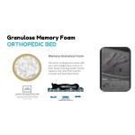 Orthopedic Pet Bed Manufacturer - Calming Ramie Cotton Linen Memory Foam