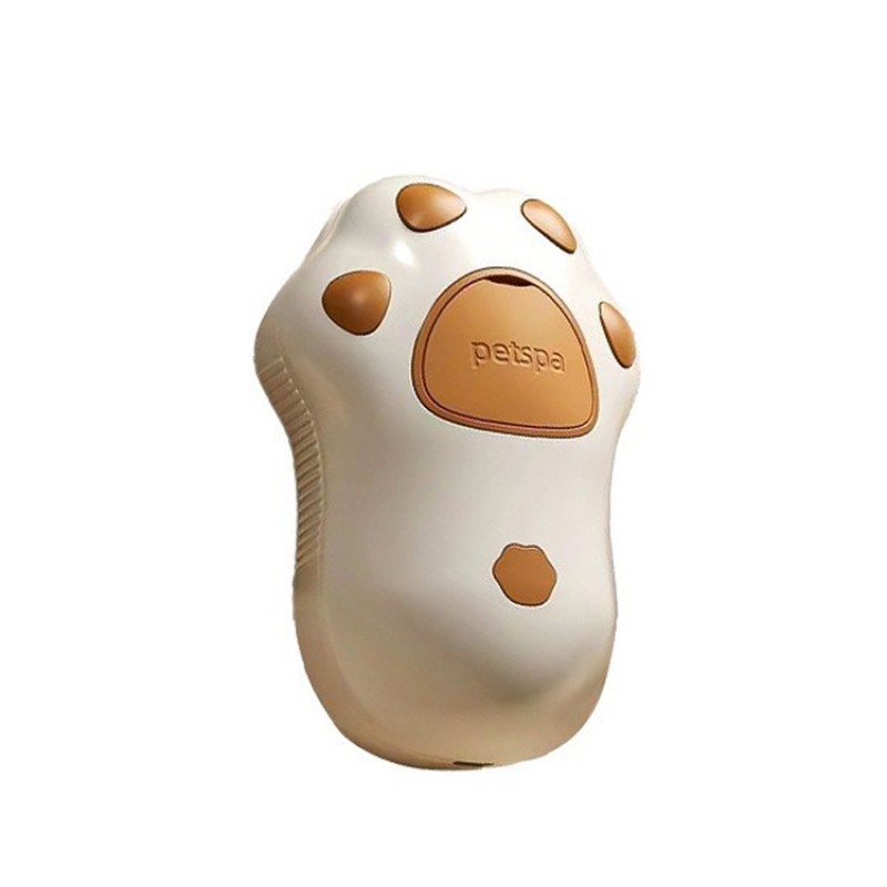 Pet Massage Brush Factory - Luxury ABS Material Battery Paw Print Spray Steam