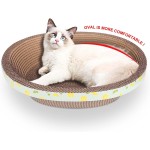Oval Scratch Pad Factory - Customization Large Cat Bed Scratching Box