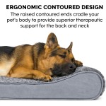 Microvelvet Pet Bed Manufacturer - Luxe Lounger Contour Mattress Removable Cover