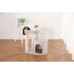 Cat Tree Supplier - Space Saving Sisal Post Compact Condo