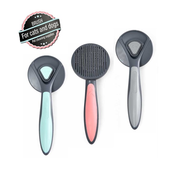 Pet Hair Brush Manufacturer - One Button Self Clean Slicker