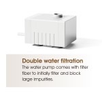 宠物饮水机厂家-透明PP循环静音