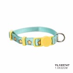 宠物项圈供应商-批发尼龙安全断扣耳